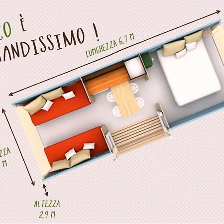 Salicamp Boschetto Holiday 2*